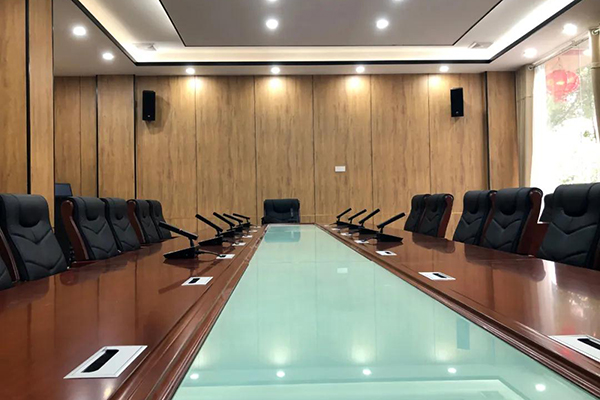 爵士龙会议室音响设备成功应用于湖南娄底市房产局-万昌企业