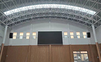 济南市高铁西站体育馆选用爵士龙线阵音箱系统