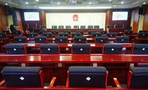 云南红河某政府会议室选用爵士龙会议音响系统