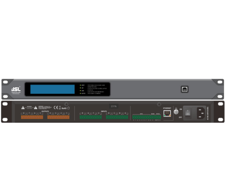 JSL音频矩阵DMD808 JSL音频矩阵DMD808